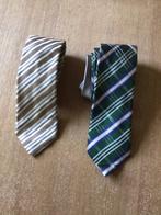 Smalle Tommy Hilfiger stropdas, tartan, gesteept. 100% zijde, Ophalen of Verzenden, Zo goed als nieuw, Overige kleuren