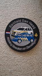 Patch bewaken en beveiligen Den Haag, Verzamelen, Militaria | Algemeen, Ophalen of Verzenden, Landmacht, Nederland, Embleem of Badge