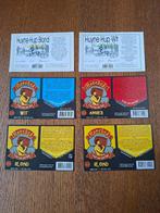 6 x Hunebed bier etiket, ongebruikt, Verzamelen, Ophalen of Verzenden, Nieuw, Overige typen, Overige merken