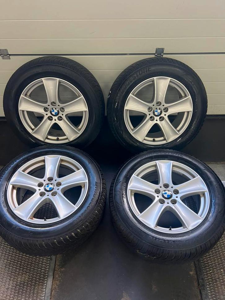 ORIGINEEL BMW X5 E70 18 INCH WINTER 5,5MM LM VELGEN, Auto-onderdelen, Banden en Velgen, Banden en Velgen, Winterbanden, 18 inch