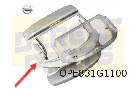Opel Corsa F achterklep (9/19-) (P2JO) Origineel! 9837473680, Auto-onderdelen, Carrosserie en Plaatwerk, Achterklep, Opel, Achter