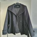 Getailleerde jas / coat LIV mt 40, Maat 38/40 (M), Zwart, Ophalen of Verzenden, Gedragen
