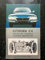 Citroen CX technische brochure Super Pallas Prestige Break, Ophalen, Gelezen, Citroën