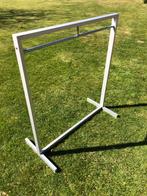 Professioneel kledingrek zware kwaliteit aluminium 125cm br, Kleding | Dames, Kledingrekken, Verzenden, Gebruikt
