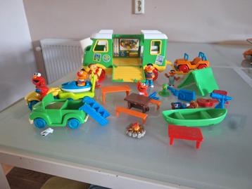 Playmobile camper Bert en Ernie Sesamstraat beschikbaar voor biedingen