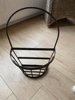 Metalen Mand met Handvat - Decoratief & Functioneel, Ophalen, Overige materialen, Gebruikt, Mand