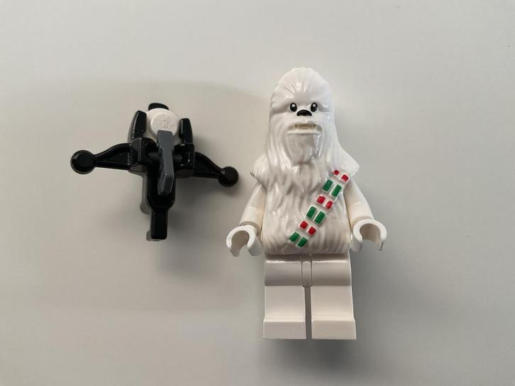 LEGO Star Wars - minifiguur - sw0763 - Snow Chewbacca, Kinderen en Baby's, Speelgoed | Duplo en Lego, Zo goed als nieuw, Lego