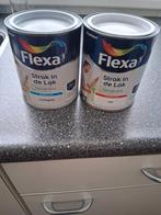 2 blikken flexa verf nog niet open geweest (nieuw), Ophalen of Verzenden, Nieuw, Wit