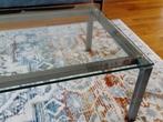 Mooie glazen salontafel, Huis en Inrichting, Tafels | Salontafels, Ophalen, Gebruikt, 100 tot 150 cm, 50 tot 100 cm