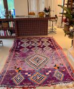 Vintage Boujaad Berber Kleed - 330x195cm - wol, Huis en Inrichting, Stoffering | Tapijten en Kleden, Ophalen, Gebruikt, Overige kleuren