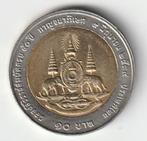10  bath  1996  Thailand. km. 328.2  ??  ( 0,75 euro. ), Postzegels en Munten, Munten | Azië, Ophalen of Verzenden, Zuidoost-Azië