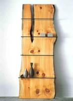 Wandplanken wanddecoratie van droge unieke boomstamplanken, Ophalen, Nieuw