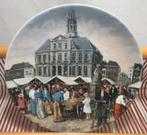 wandbord "De markt van Maastricht" door Koos van Loon, Ophalen of Verzenden