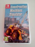 Switch Spel : Construction Machines Simulator, Avontuur en Actie, 1 speler, Ophalen of Verzenden, Zo goed als nieuw