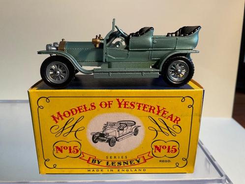 Matchbox Lesney Yesteryear Rolls Royce Silver Ghost mint/box, Hobby en Vrije tijd, Modelauto's | 1:43, Zo goed als nieuw, Auto