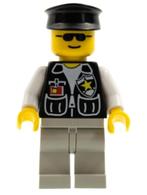 LEGO Minifig Poppetje Classic Town Police cop028, Ophalen of Verzenden, Lego, Zo goed als nieuw