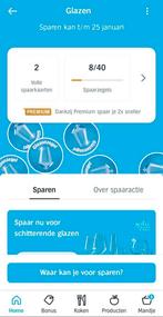 Spaarzegels AH glazen 2 volle kaarten, Hobby en Vrije tijd, Spaarzegeltjes, Ophalen of Verzenden, Winkel, Super of Benzinepomp