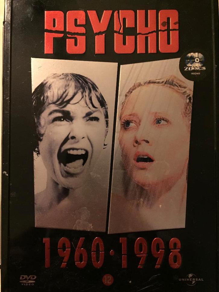 Psycho 1960 - 1998, Cd's en Dvd's, Dvd's | Horror, Zo goed als nieuw, Overige genres, Vanaf 16 jaar, Ophalen of Verzenden