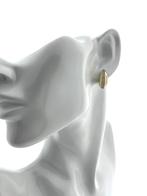 14 K Gouden Oorstekers 0.20 ct Briljant Geslepen Diamant, -, -, Ophalen of Verzenden, Zo goed als nieuw