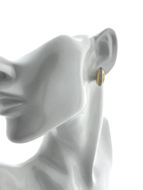 14 K Gouden Oorstekers 0.20 ct Briljant Geslepen Diamant, Sieraden, Tassen en Uiterlijk, Oorbellen, Zo goed als nieuw, Knopjes of Stekers