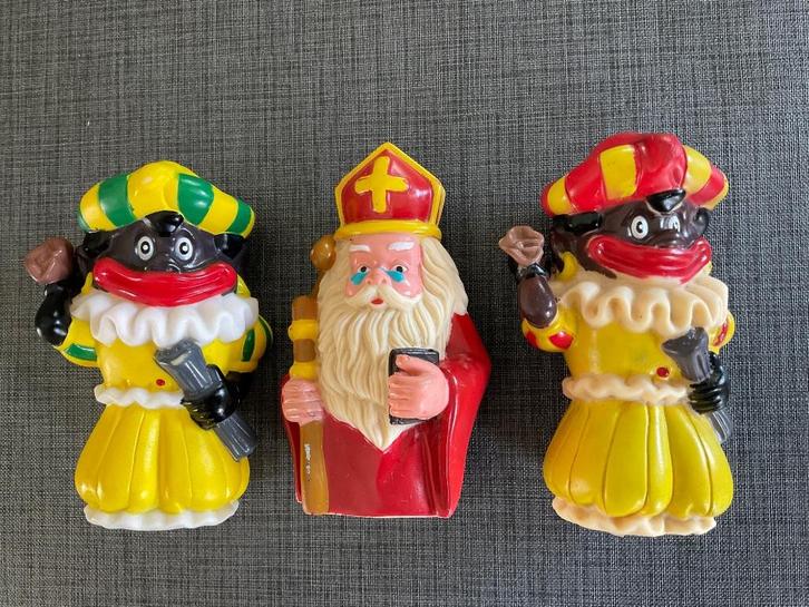 Zwarte Piet 2x en Sinterklaas 1x Poppetjes ... FIELDSON, Diversen, Sinterklaas, Gebruikt, Ophalen