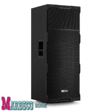Actieve Speaker, Luidspreker met versterker 2x 15" 1600 watt beschikbaar voor biedingen