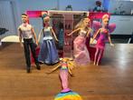 Barbie set + kledingkast, Kinderen en Baby's, Speelgoed | Poppen, Zo goed als nieuw, Ophalen, Barbie
