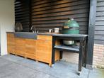 Te Koop: Buitenkeuken voor Big Green Egg / kamado, Ophalen, Gebruikt, Houtskool