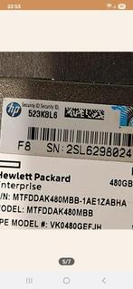 Hardeschijf ssd 480GB met Windows 11 64bit, Computers en Software, Harde schijven, Ophalen, Zo goed als nieuw, Laptop, Hp