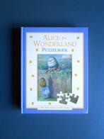 Alice in Wonderland. Puzzelboek met 7 puzzels van 48 stukjes, Minder dan 500 stukjes, Ophalen of Verzenden, Puzzelboek, Zo goed als nieuw