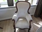 Antieke  Fauteuil, Huis en Inrichting, Fauteuils, Gebruikt, Minder dan 75 cm, 50 tot 75 cm, Hout