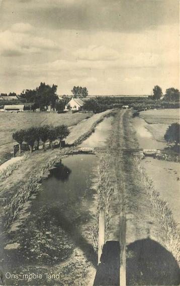 (304-012-001) Vlist ZH Polderlandschap Ons mooie land beschikbaar voor biedingen