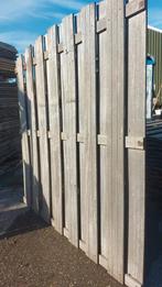 Schuttingscherm hardhout /180x180 gebruikt, Tuin en Terras, Palen, Balken en Planken, Ophalen, Gebruikt, Planken, Hardhout