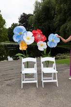 Decoratie bruiloft papieren bloemen, Hobby en Vrije tijd, Feestartikelen | Verhuur, Ophalen, Zo goed als nieuw, Geboorte of Huwelijk