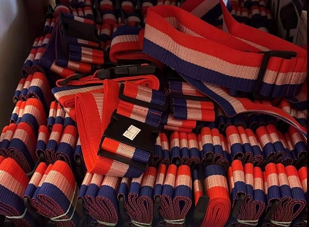 Partij 50 koffer / bagage riemen NIEUW, Ophalen of Verzenden, Nieuw