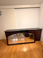 Dressoir met bijpassende spiegel, Huis en Inrichting, Kasten | Dressoirs, Ophalen, Zo goed als nieuw, 25 tot 50 cm