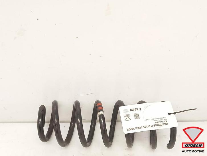 Mercedes C Klasse W205 Veer Schokdemper Voor A2053211904, Auto-onderdelen, Ophanging en Onderstel, Mercedes-Benz, Gebruikt, Ophalen of Verzenden