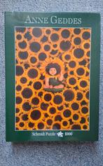 Anne Geddes Zonnebloemen puzzel 1000 stukjes, Ophalen of Verzenden, 500 t/m 1500 stukjes, Nieuw