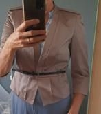 Mooi beige satijnen jasje - Esprit Collection - maat 38, Ophalen of Verzenden, Zo goed als nieuw, Maat 38/40 (M), Beige