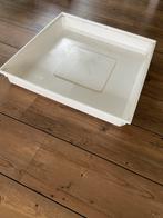 Lek bak wit plastic van 71x71x11cm onder wasmachine, Ophalen, Minder dan 1200 toeren, Minder dan 85 cm