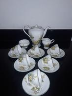 Engels Aynsley 6pers theeservies met gele bloementjes, Verzenden