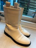Closed off white creme kleur leren laarzen schoenen maat 37, Kleding | Dames, Schoenen, Lage of Enkellaarzen, Ophalen of Verzenden