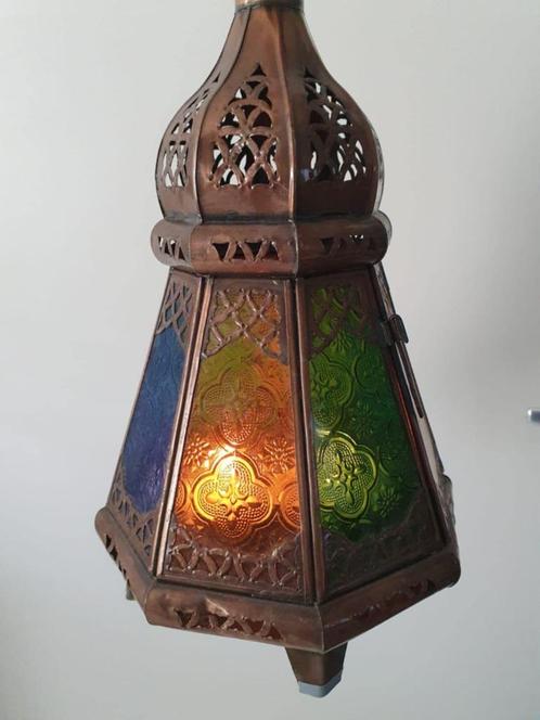 hanglamp - hangkandelaar., Antiek en Kunst, Antiek | Lampen, Verzenden