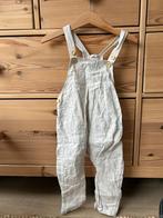 Beige Linnen tuinbroek H&M maat 86, Ophalen, Zo goed als nieuw, Jongetje of Meisje
