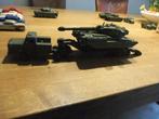 dinky  tank transporter lot, Hobby en Vrije tijd, Modelauto's | 1:43, Verzenden, Gebruikt, Bus of Vrachtwagen, Dinky Toys