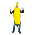 Kostuum banaan - Bananenpak - Geel - Heren M - Maat Onesie