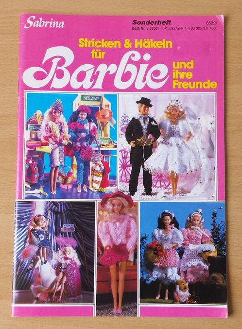 Barbie en haar Vrienden nr.2 - breien en haken -1993 - Duits, Hobby en Vrije tijd, Breien en Haken, Gebruikt, Breien of Haken