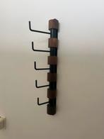 Wandkapstok met Houten Accenten, Wandkapstok, Ophalen of Verzenden, Zo goed als nieuw, Minder dan 100 cm