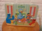 Sesamstraat Koektrommel blik Elmo Big Bird Bert ernie, Verzamelen, Ophalen of Verzenden, Zo goed als nieuw, Koek(jes), Pickwick