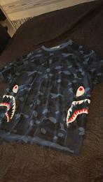 Bathing Ape/Bape Shark T-Shirt Blue/Blauw  - Size L, Ophalen of Verzenden, Zo goed als nieuw